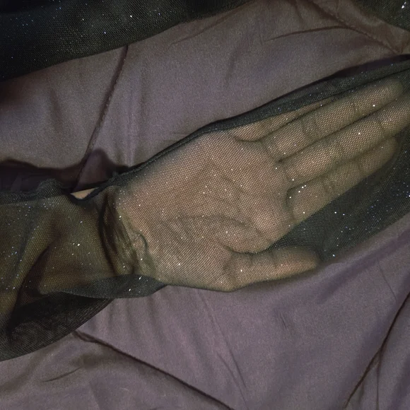 Windsor Navy Blue Off The Shoulder Short Dress - Picture 4 of 5